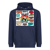 Navy ı keep all my dad jokes in a dad a base Heavyweight Hoodie - MaliasSmallBusiness
