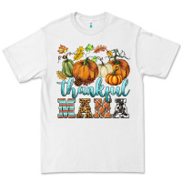 White thankful mama Premium Tee - BarkalooDesign