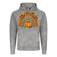 Cloud Rock fall rainbow Vintage Hoodie - Zillion Design Studio