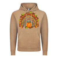 Vintage Coffee fall rainbow Vintage Hoodie - Zillion Design Studio