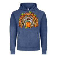Vintage Denim fall rainbow Vintage Hoodie - Zillion Design Studio