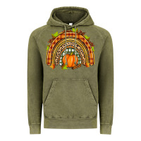 Vintage Olive fall rainbow Vintage Hoodie - Zillion Design Studio