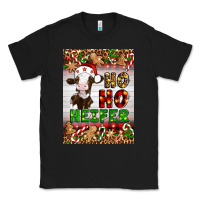 Black Christmas Ho Ho Ho Heifer Classic Tee - Artiststas