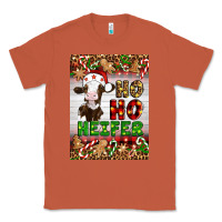 Copper Christmas Ho Ho Ho Heifer Classic Tee - Artiststas