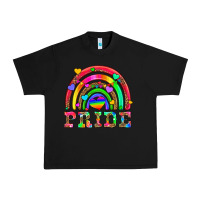 Black lgbtq pride and rainbow Urban Heavy Tee - HRA Design Shop