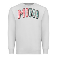 Dove Grey mini christmas plaid Premium Sweatshirt - MaliasSmallBusiness