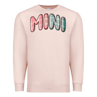 Pale Pink mini christmas plaid Premium Sweatshirt - MaliasSmallBusiness