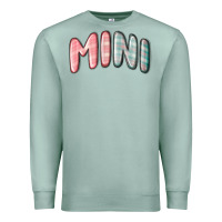 Seafoam mini christmas plaid Premium Sweatshirt - MaliasSmallBusiness