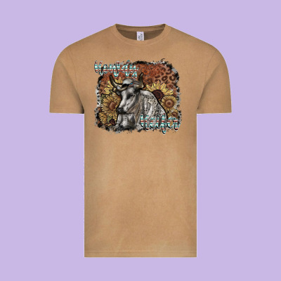 Howdy Heifer Vintage Tee Designed By Sublimationcraftshop