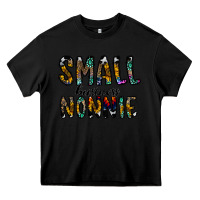 Black small business nannie Heavy Core Tee - CowhideDigitalArt