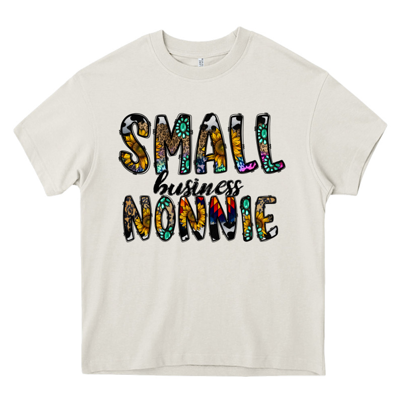 Small Business Nannie Heavy Core Tee by CowhideDigitalArt | Teevron