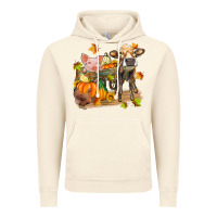 Vintage Artic fall farm animals Vintage Hoodie - Zillion Design Studio