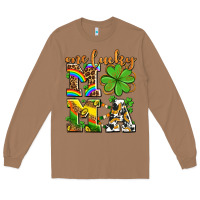 Toasted Coconut one lucky mama Long Sleeve Tee - AdoDesignShop