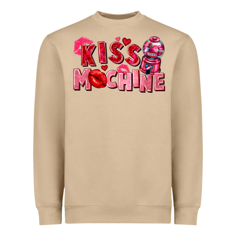 Kiss Machine Heavyweight Sweatshirt by FaDigitalArtStudio | Teevron