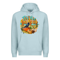 Blue Mist tis' the season Premium Hoodie - LillyAllenDesigns