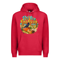 Cardinal tis' the season Premium Hoodie - LillyAllenDesigns