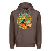 Coffee tis' the season Premium Hoodie - LillyAllenDesigns