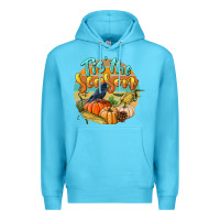 Ocean Blue tis' the season Premium Hoodie - LillyAllenDesigns