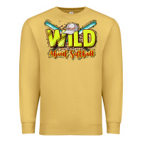 Antique Gold wild about softball Premium Sweatshirt - NancyCooperArtShop