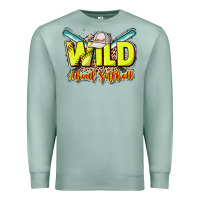 Seafoam wild about softball Premium Sweatshirt - NancyCooperArtShop