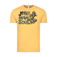 Vintage Mustard jesus is the anchor of my soul Vintage Tee - SublimationCraftShop