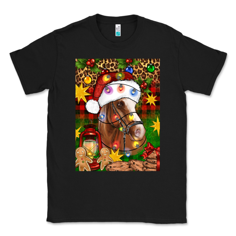 Christmas Horse Classic Tee by Artiststas | Teevron
