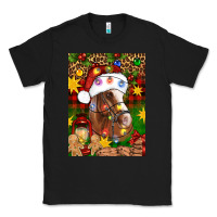 Black Christmas horse Classic Tee - Artiststas