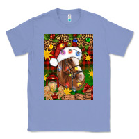 Colony Blue Christmas horse Classic Tee - Artiststas
