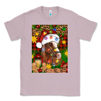 Lilac Christmas horse Classic Tee - Artiststas