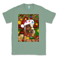 Sage Christmas horse Classic Tee - Artiststas
