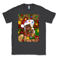 Smoke Christmas horse Classic Tee - Artiststas