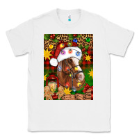 White Christmas horse Classic Tee - Artiststas