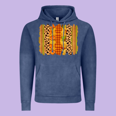 Fall Brushstroke Vintage Hoodie Designed By Zillion Design Studio