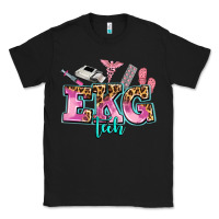 Black ekg tech Classic Tee - AdoDesignShop