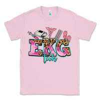 Bubblegum Pink ekg tech Classic Tee - AdoDesignShop