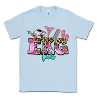 Dusty Blue ekg tech Classic Tee - AdoDesignShop