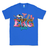 True Royal ekg tech Classic Tee - AdoDesignShop