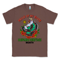 Chestnut traditional lady hispanic heritage month Classic Tee - BundleAndBundleShop