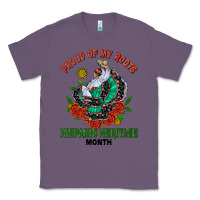 Lavender traditional lady hispanic heritage month Classic Tee - BundleAndBundleShop