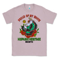 Lilac traditional lady hispanic heritage month Classic Tee - BundleAndBundleShop