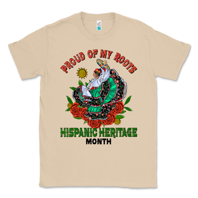 Traditional Lady Hispanic Heritage Month Classic Tee by BundleAndBundleShop | Teevron