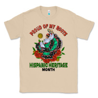 Mushroom traditional lady hispanic heritage month Classic Tee - BundleAndBundleShop