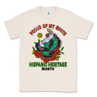 Natural traditional lady hispanic heritage month Classic Tee - BundleAndBundleShop