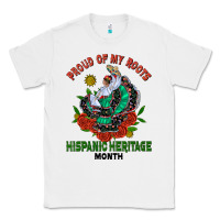 White traditional lady hispanic heritage month Classic Tee - BundleAndBundleShop