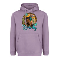 Lavender western rowdy Heavyweight Hoodie - NancyCooperArtShop