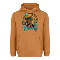 Meerkat western rowdy Heavyweight Hoodie - NancyCooperArtShop