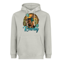 Moon Dust western rowdy Heavyweight Hoodie - NancyCooperArtShop