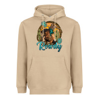 Mushroom western rowdy Heavyweight Hoodie - NancyCooperArtShop