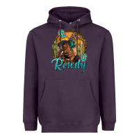 Plum western rowdy Heavyweight Hoodie - NancyCooperArtShop