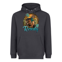 Smoke western rowdy Heavyweight Hoodie - NancyCooperArtShop
